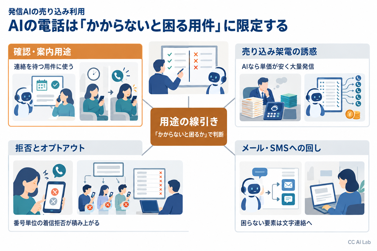 売り込みに使いたくなったらどう考えるか