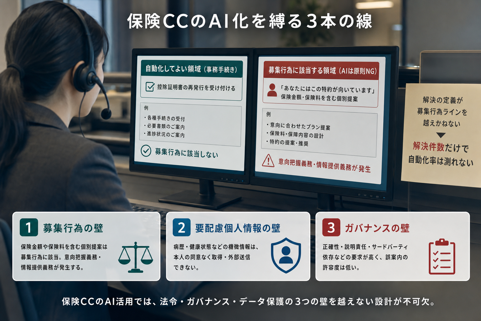 2. なぜ保険CCは「解決件数」で測れないのか